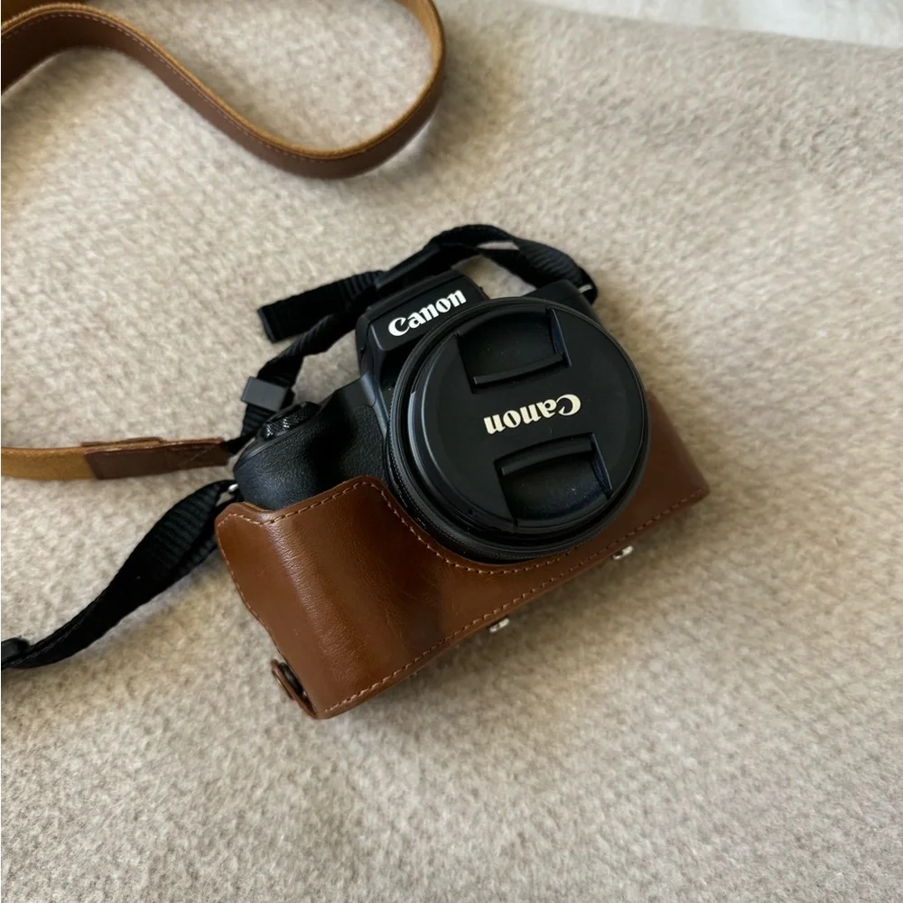 Canon. EOS M50 Mark II EF-M 15-45mm f/3.5-6.3 IS STM Lens Kit Black